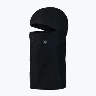 Gyerek balaklava BUFF Thermonet solid black