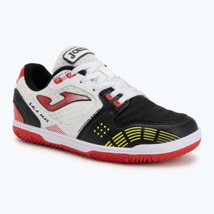 Gyerek focicipő Joma Sala Max Jr IN white/black