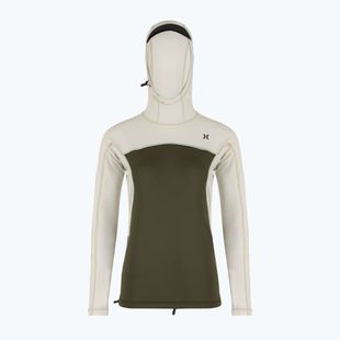 Férfi Hurley Coast Guard Hooded Surf Top cargo úszás hosszú ujjú