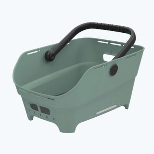 Hátsó kerékpár kosár Basil Cento Neo MIK silvergreen