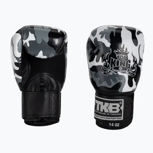 Top King Muay Thai Empower ökölvívókesztyű szürke TKBGEM-03A-GY