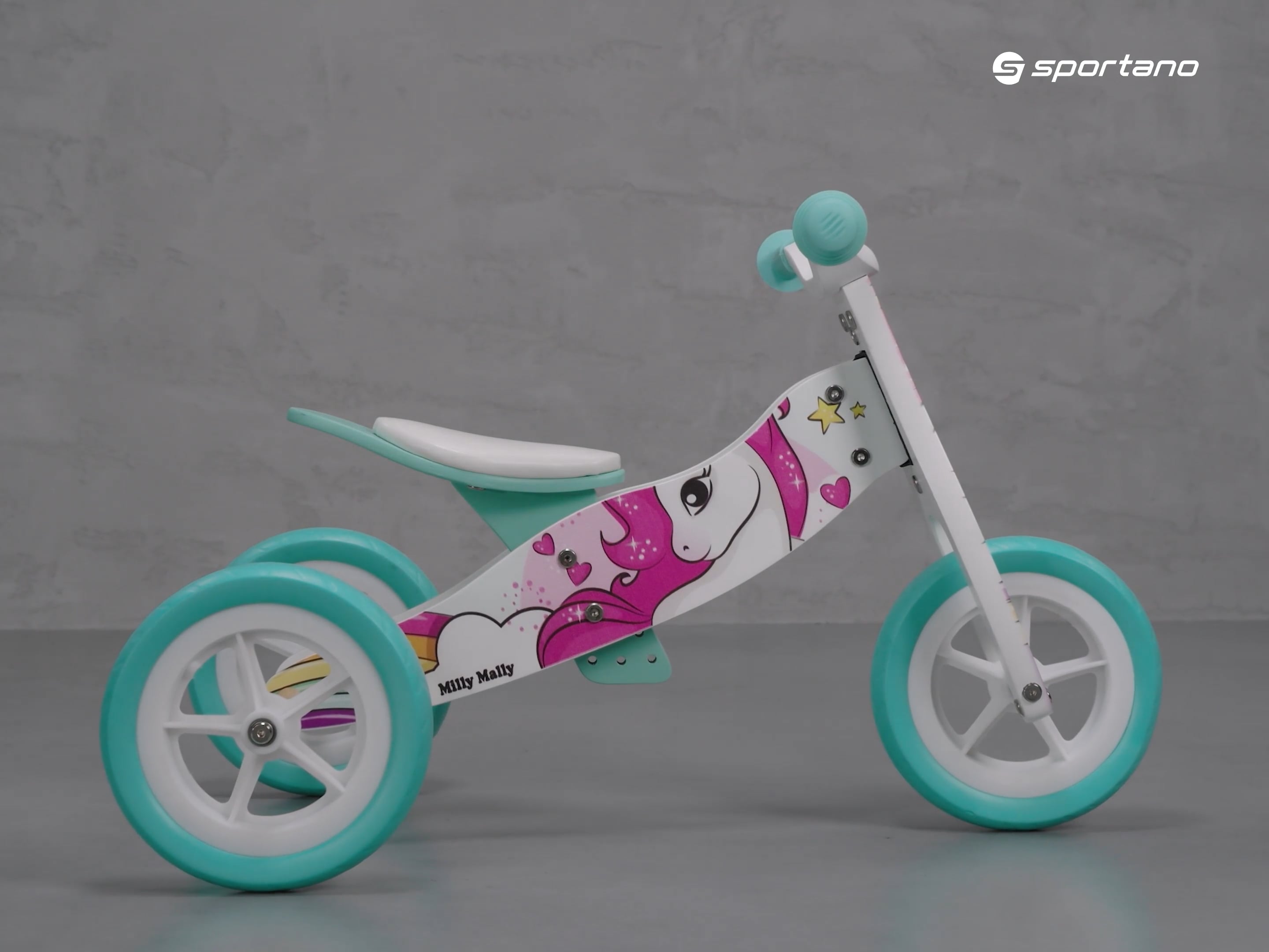 Milly Mally 2in1 terepkerékpár Look színes 2787